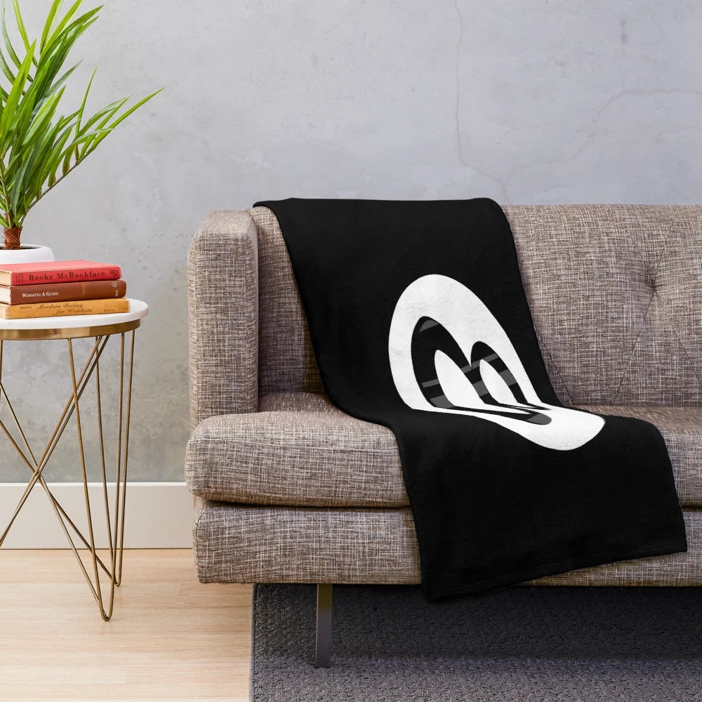 Soft and Cuddly 8 Ball Plush Blanket