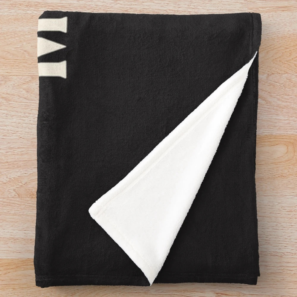 Cozy plush blanket with account manager design