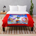 Action Pack inspired plush blanket for kids