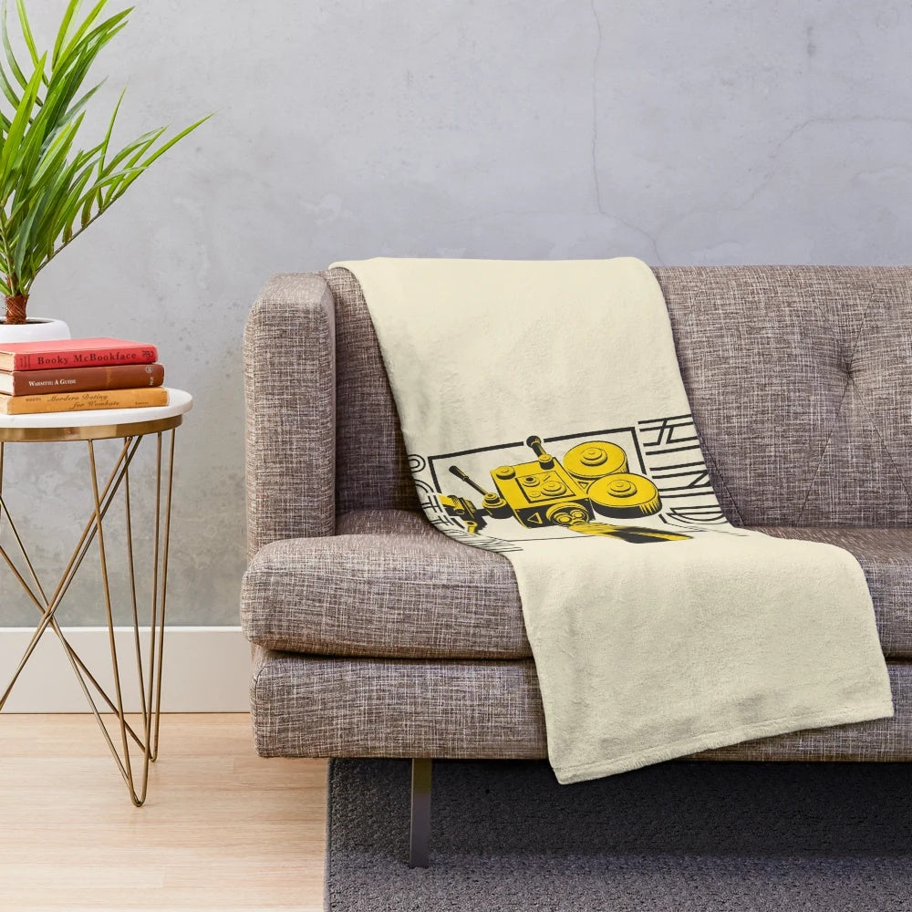 Soft and Cozy Action-Themed Plush Blanket