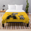 Adrian College Bulldogs plush blanket