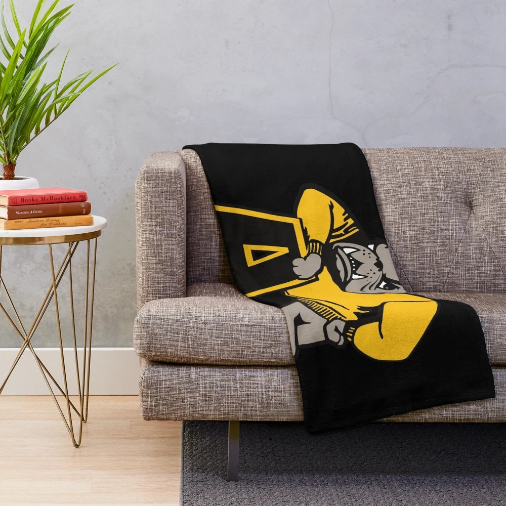 Adrian College Bulldogs Plush Blanket