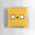 Soft and cuddly plush pillow inspired by the beloved character Jake the Dog from the Cartoon Network series Adventure Time.