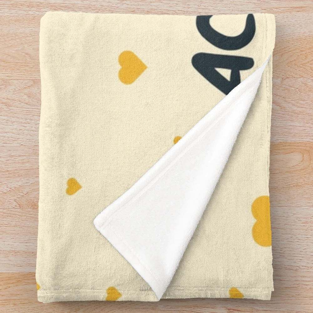 Adventure Time Finn and Jake Plush Blanket featuring cute cartoon fan art