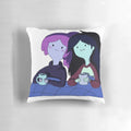 Soft, plush 'Adventure Time' pillow featuring Princess Bubblegum and Marceline