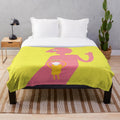 Adventure Time Prismo and Jake Plush Blanket