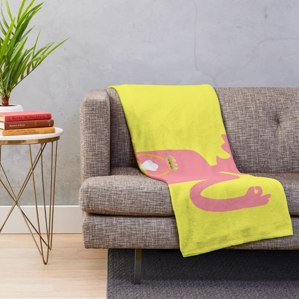 Adventure Time Prismo and Jake Plush Blanket