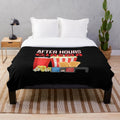 Soft and plush cinema-themed blanket