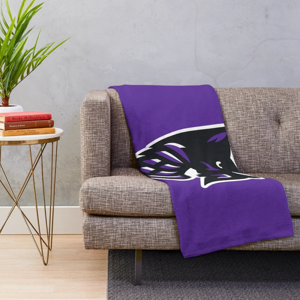 Agnes Scott Plush Blanket with College Logo