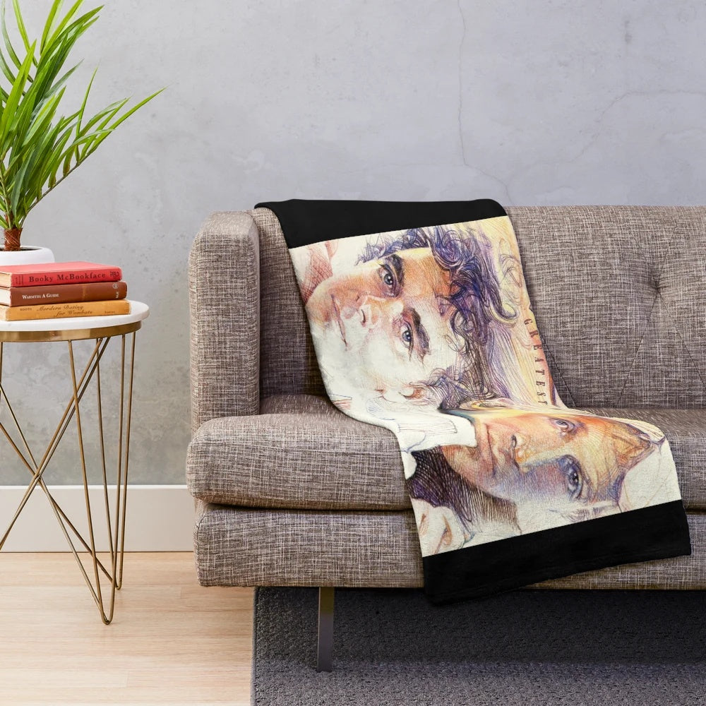 Air Supply Greatest Hits Inspired Plush Blanket