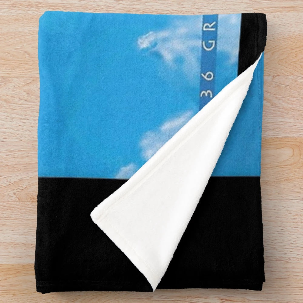 Air Supply Plush Blanket with Band Logo
