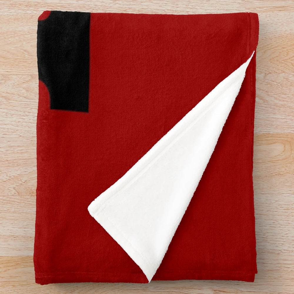 Albright College plush blanket