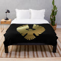 Cozy plush blanket featuring the Aldmeri Dominion insignia from the Elder Scrolls universe