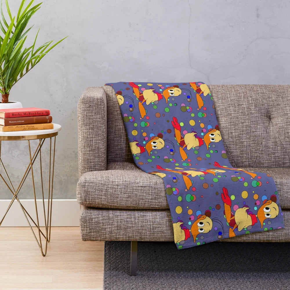 Alfred J. Quack plush duck blanket for children and nostalgic adults