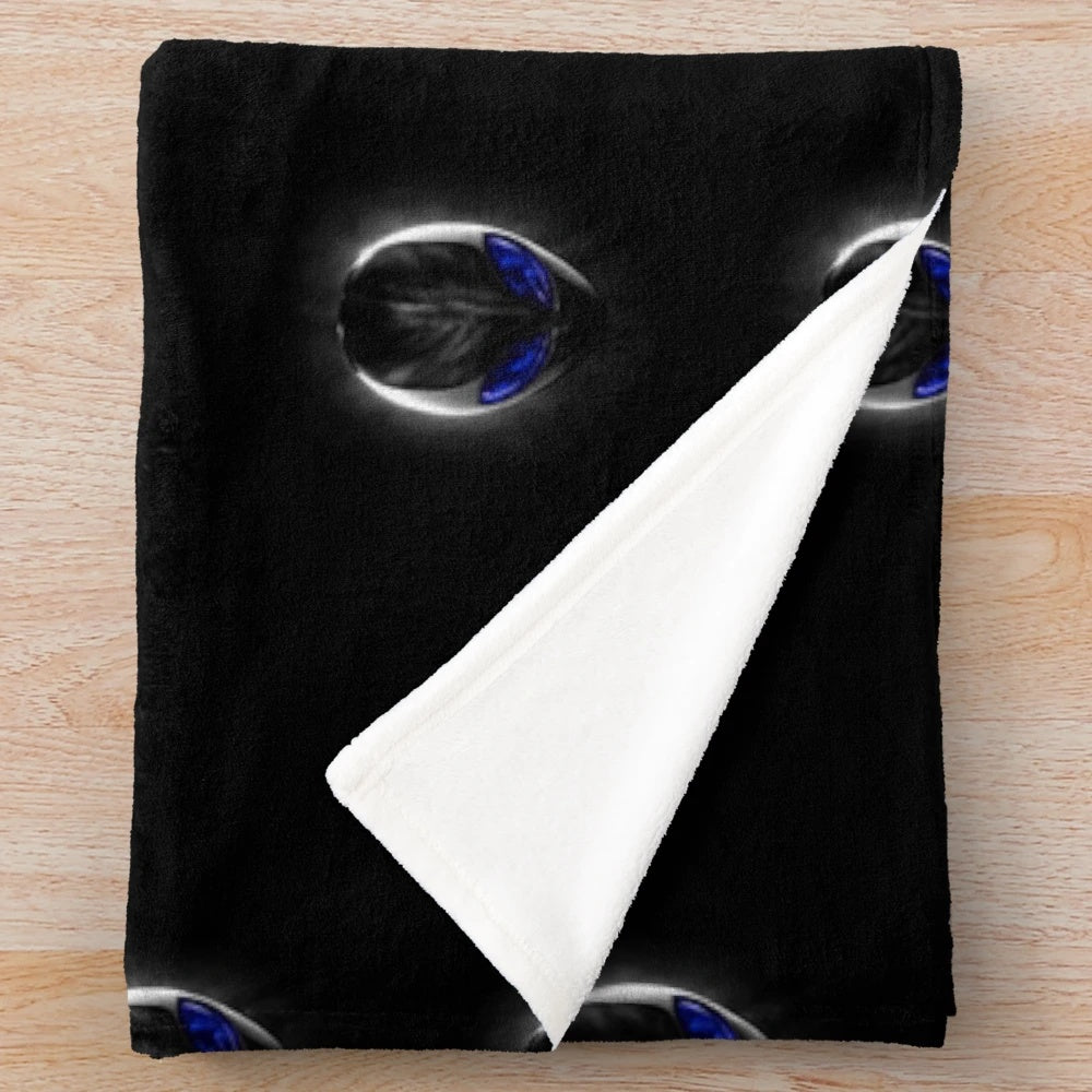Alienware Inspired Plush Blanket for Gamers