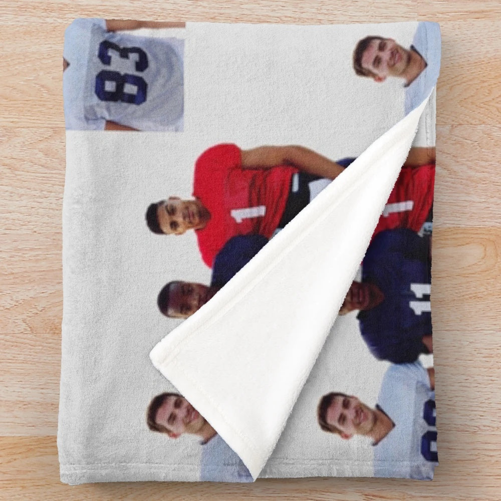 All American Inspired Plush Blanket with Characters