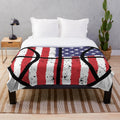 America Basketball Plush Blanket