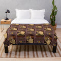 Soft and Luxurious Anastasia Nouveau Plush Blanket