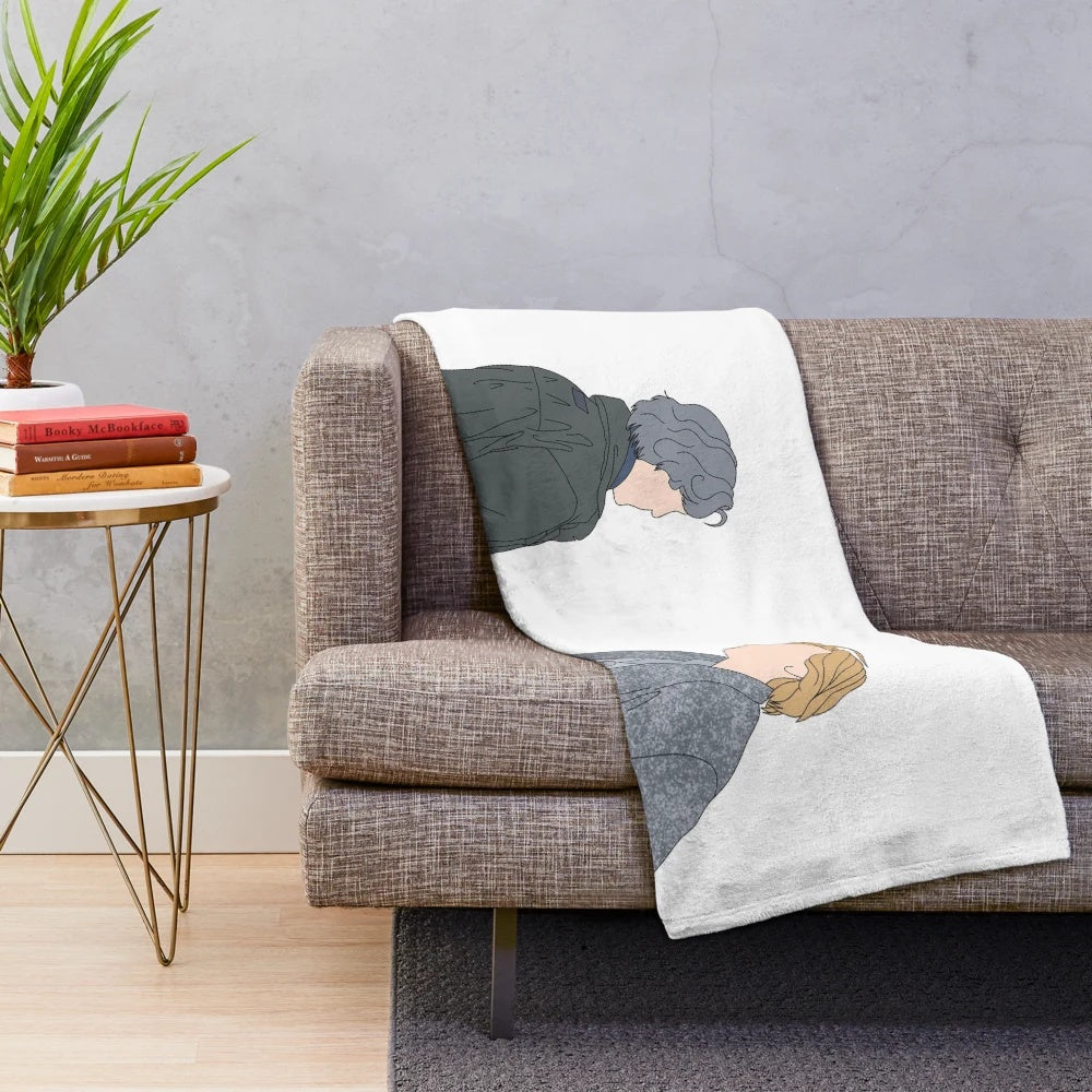 Anatomy Plush Blanket featuring French cinema elements