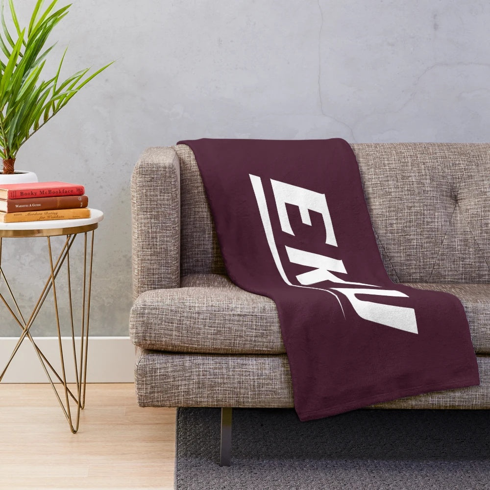 Eastern Kentucky Colonels plush blanket