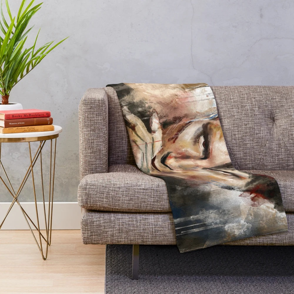 Soffio plush blanket in soft and cozy fabric
