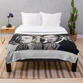 Cozy and soft 2-in-1 plush blanket for home comfort and decoration