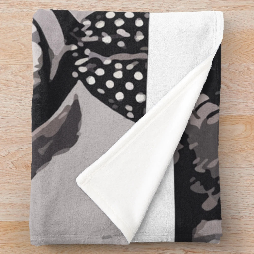 Cozy and soft 2-in-1 plush blanket for home comfort and decoration