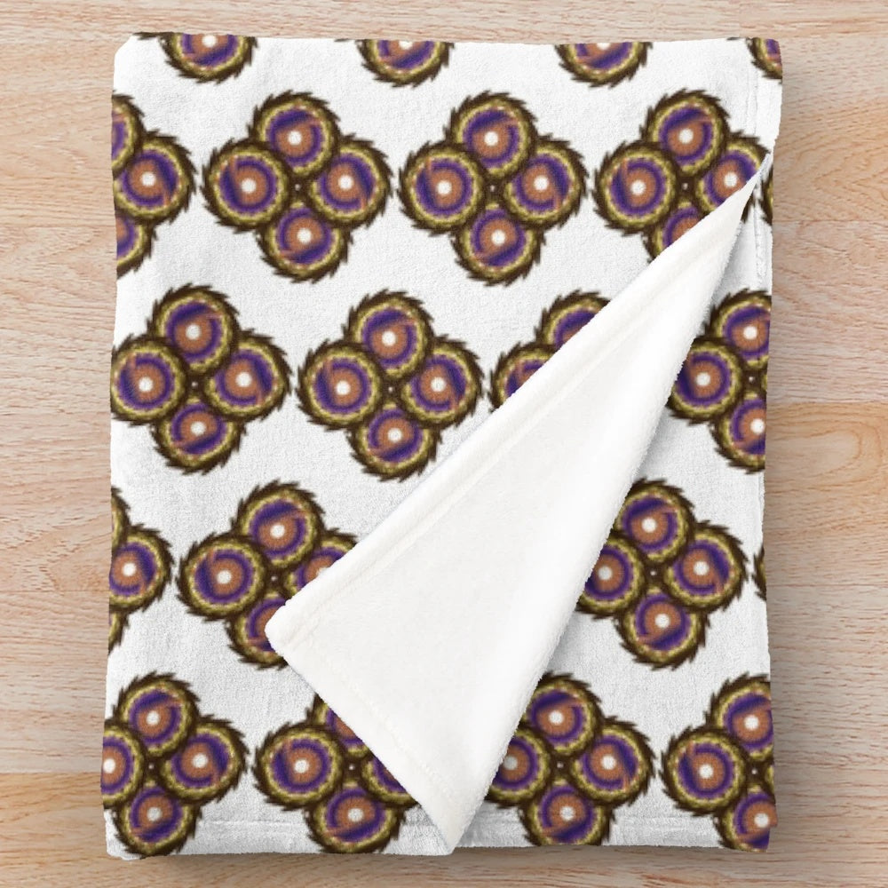 Cozy and stylish designer plush blanket