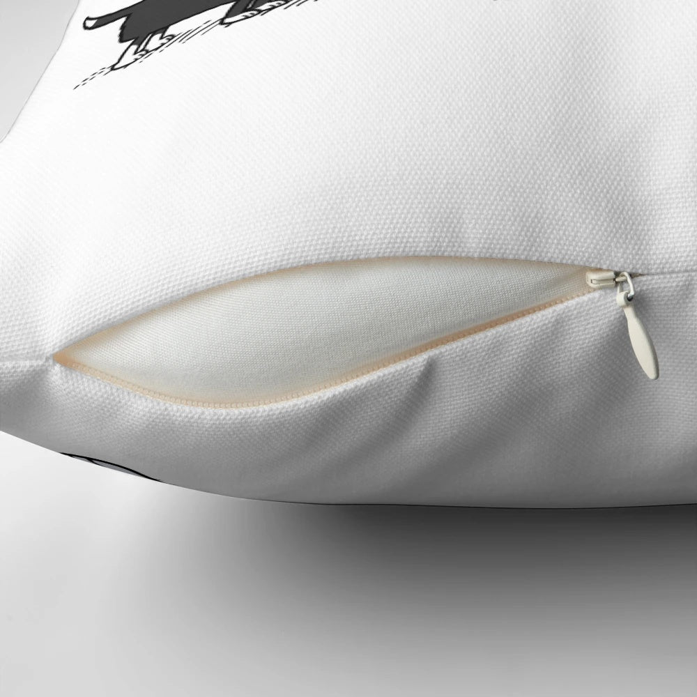 A comfortable and supportive pillow designed for greyhounds, lurchers, and other pet breeds.