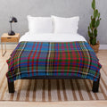 Anderson Clan Tartan Plush Throw Blanket