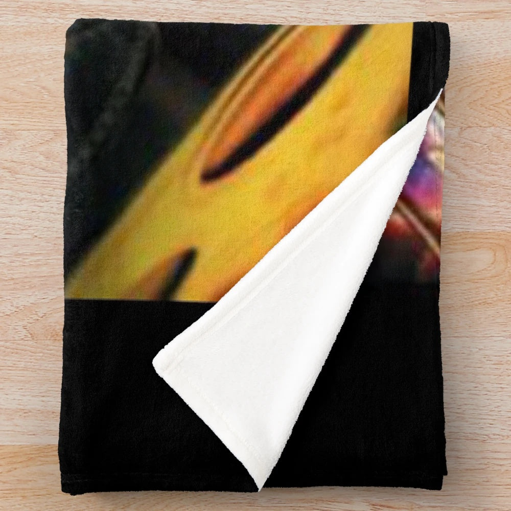 Andre Rieu-inspired plush blanket for classical music enthusiasts
