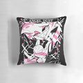 Soft, plush pillow featuring the character Angel Dust from the Hazbin Hotel animated series