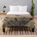 ANIMA Plush Blanket with abstract art design