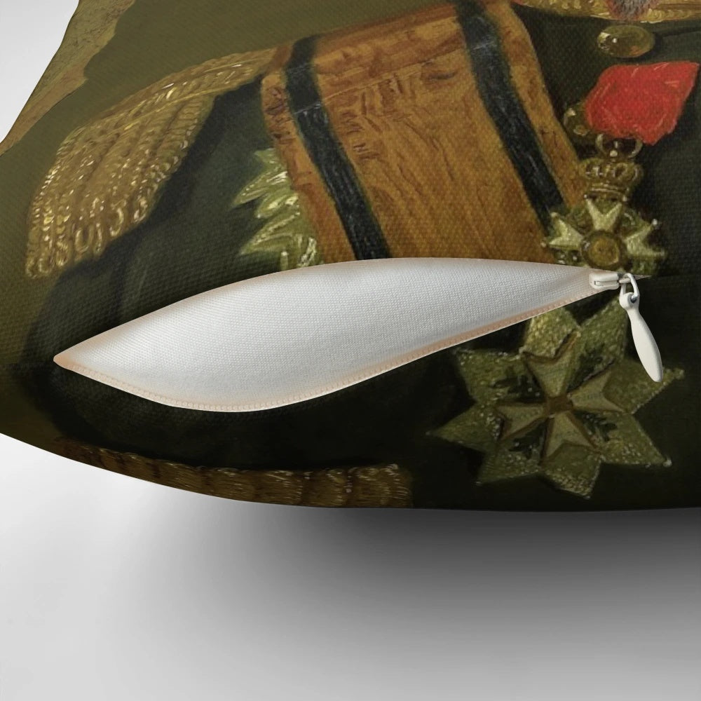 Soft, plush pillow featuring a deer in a lush jungle setting.