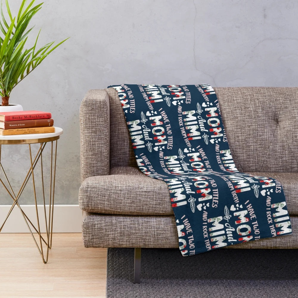 Soft and cuddly plush blanket featuring adorable animals, hobbies, band, and meme designs