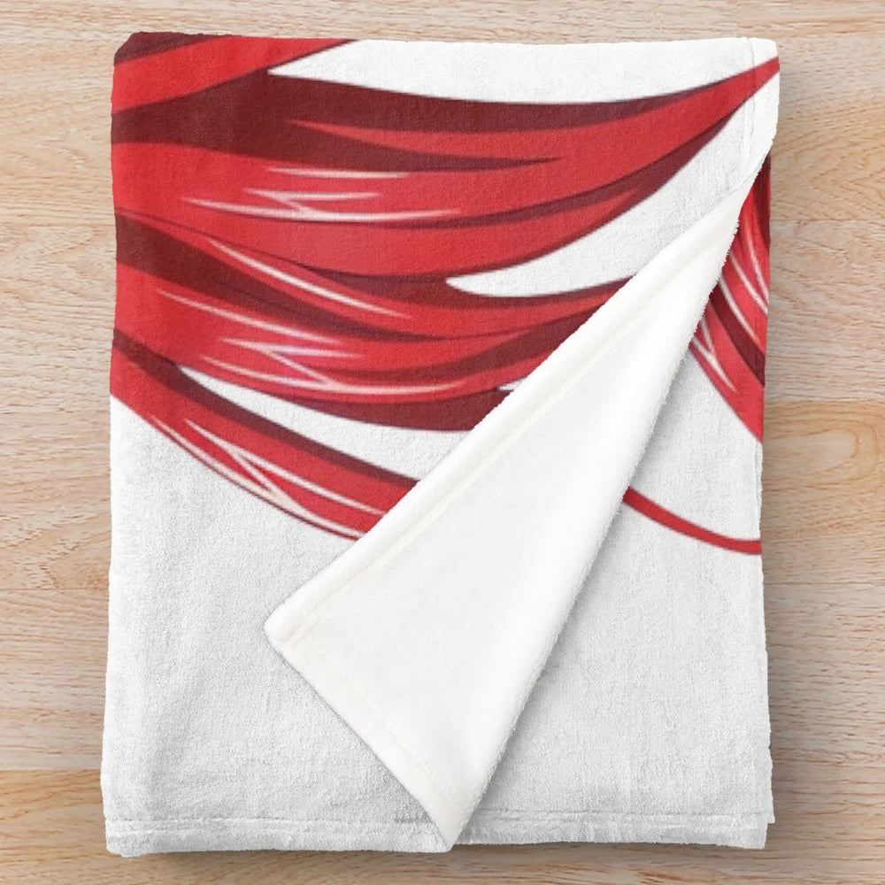 Cozy and soft anime plush blanket featuring sexy anime girls