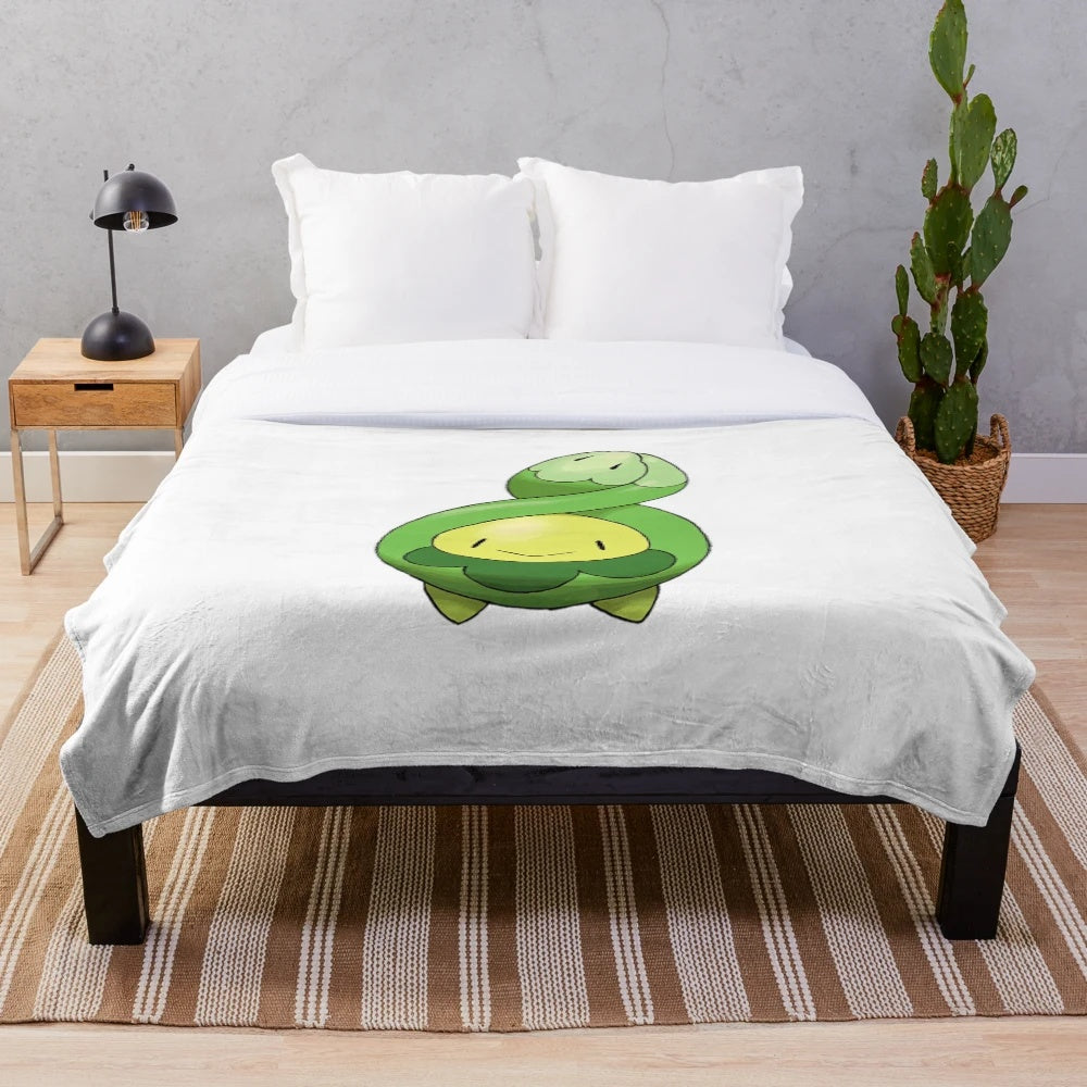 Anime-themed chíbí style plush blanket