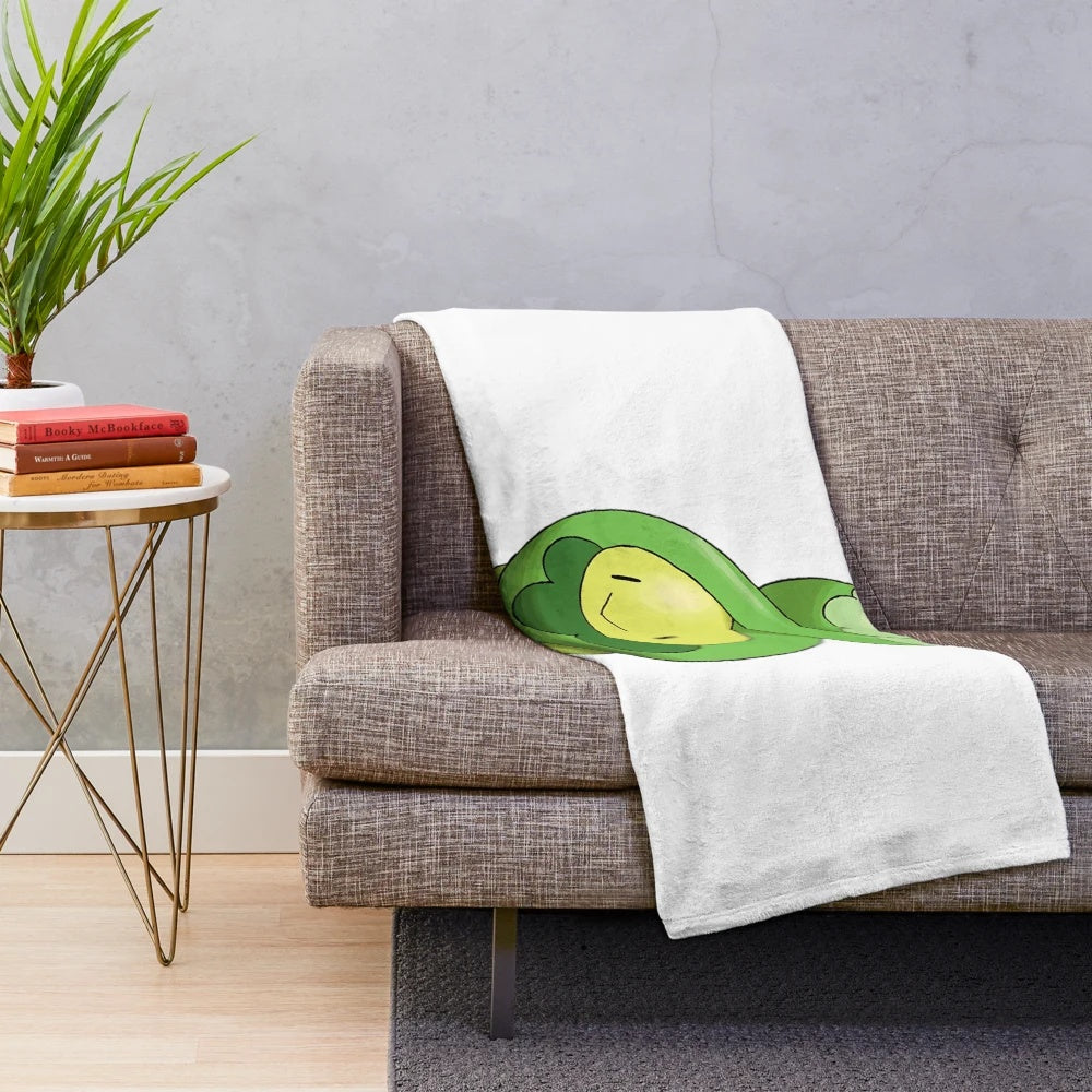 Anime-themed chíbí style plush blanket