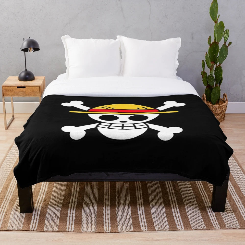 Cozy one piece plush blanket for anime fans