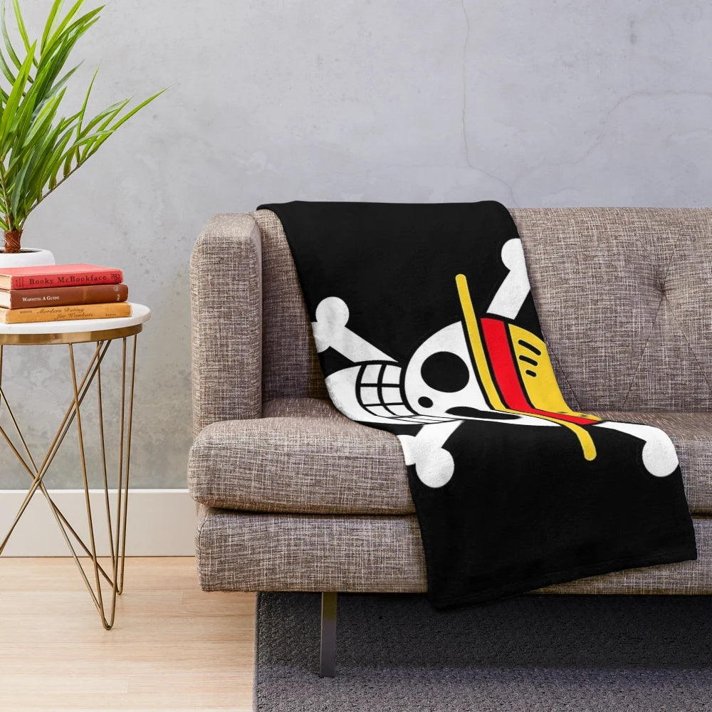 Cozy one piece plush blanket for anime fans