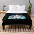 Soft and cuddly plush blanket featuring an anime-style design