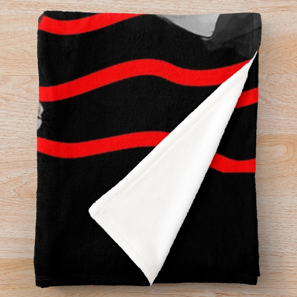 Soft and cuddly plush blanket featuring anime and manga inspired design