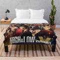 High & Low the Worst Cross-Over Plush Blanket