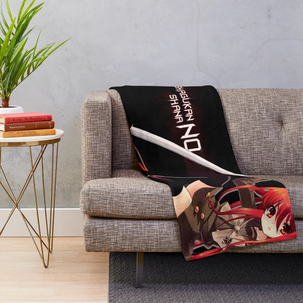 Shakugan no Shana inspired plush anime blanket