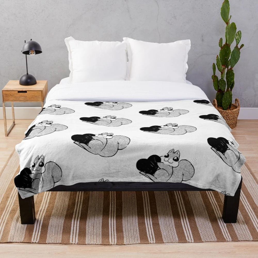 Soft and cuddly anime-inspired plush blanket featuring characters from the Yona of the Dawn series