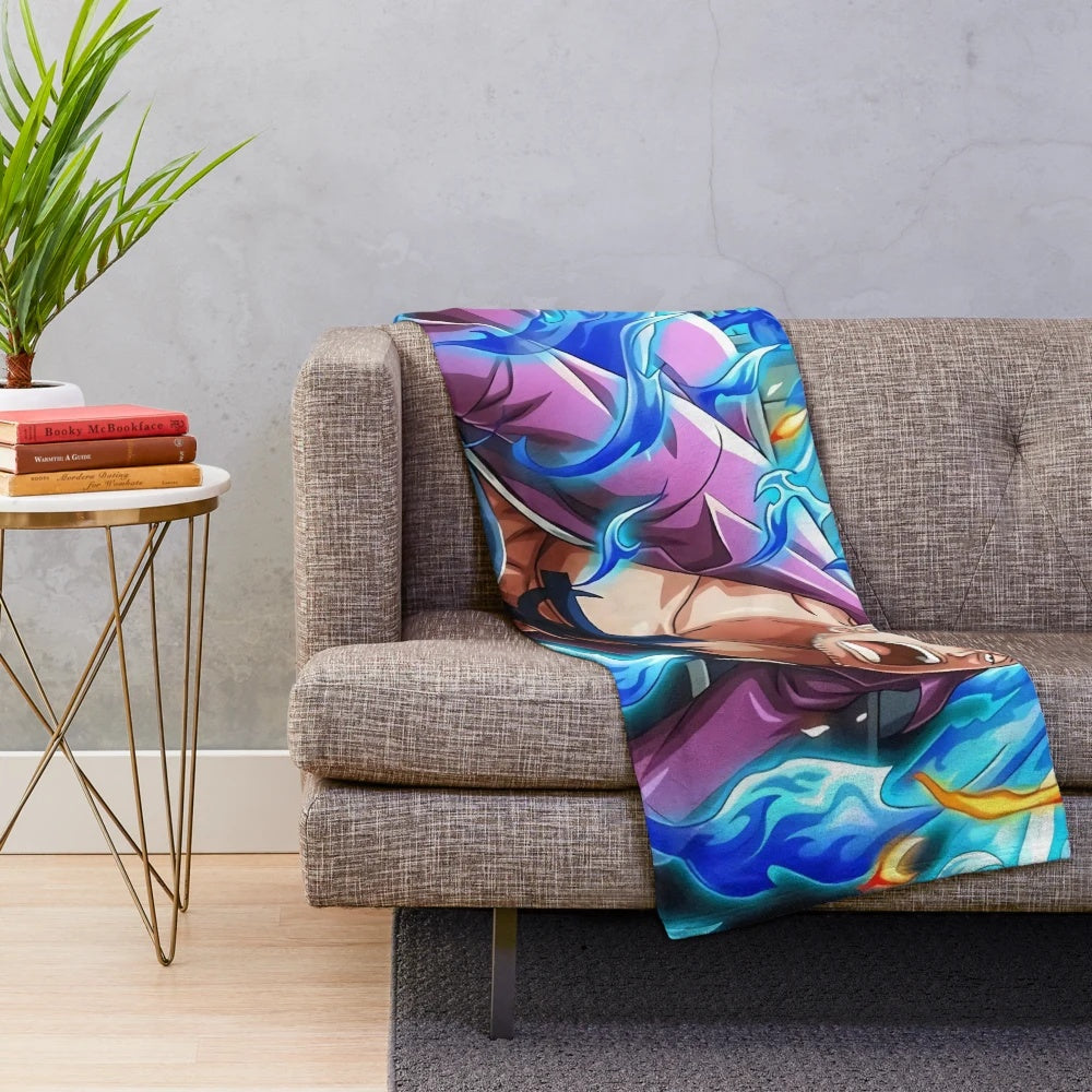 One Piece inspired Phynix plush blanket