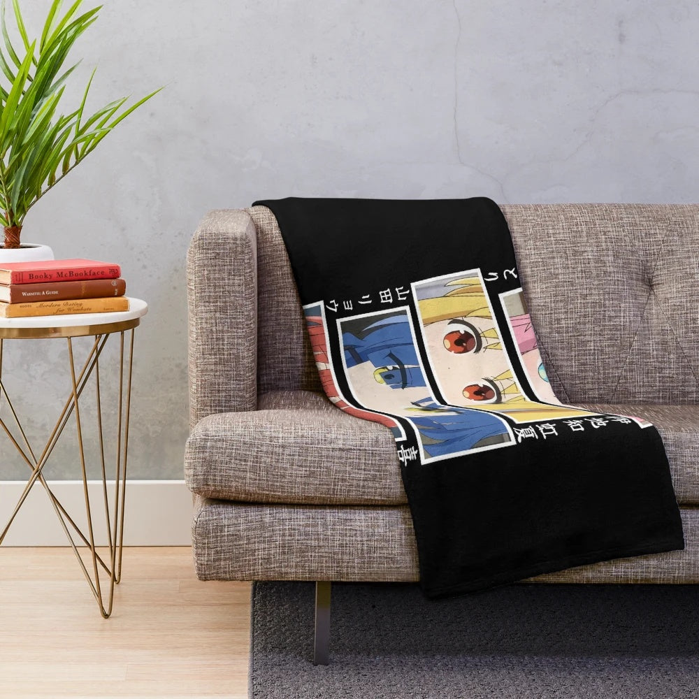 Bocchi the Rock Inspired Plush Blanket