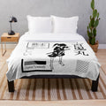 Dororo Hyakkimaru inspired anime plush blanket