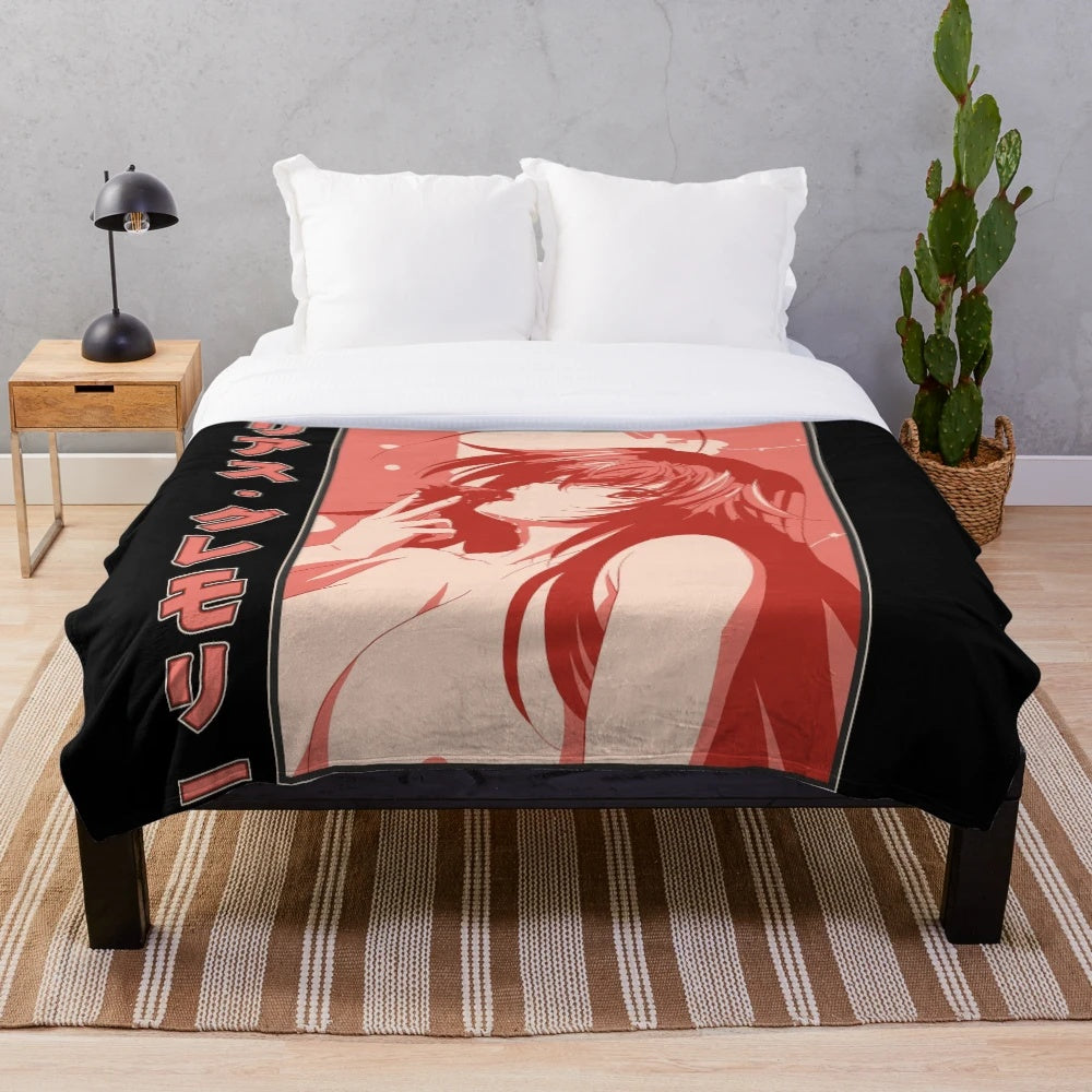 Highschool DXD Rias Gremory Anime Plush Blanket