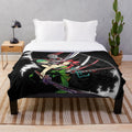 Roronoa Zoro anime plush blanket